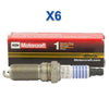 6 Spark Plugs OEM for FORD MOTORCRAFT SP411 AYFS22FM Finewire Platinum