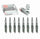 8 Pc NGK V-Power Spark Plugs Compatible with Ford E-250 Econoline 5.4L V8 1997-2002