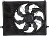 621340 Hyundai Sonata Replacement Radiator/Condenser Cooling Fan Assembly