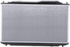 2923 Compatible with HONDA Civic Hybrid 1-Row Plastic Aluminum Replacement Radiator