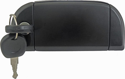 Dorman 94545 Front Passenger Side Exterior Door Handle Compatible with Select Volkswagen Models, Smooth Zinc