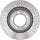 Gold 18A2745 Black Hat Rear Disc Brake Rotor