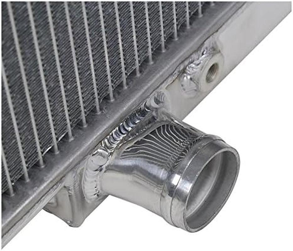 3 Core Manual Transmission 24" Driver/Left Side Radiator Compatible with Ford Mustang V8 1967-1970