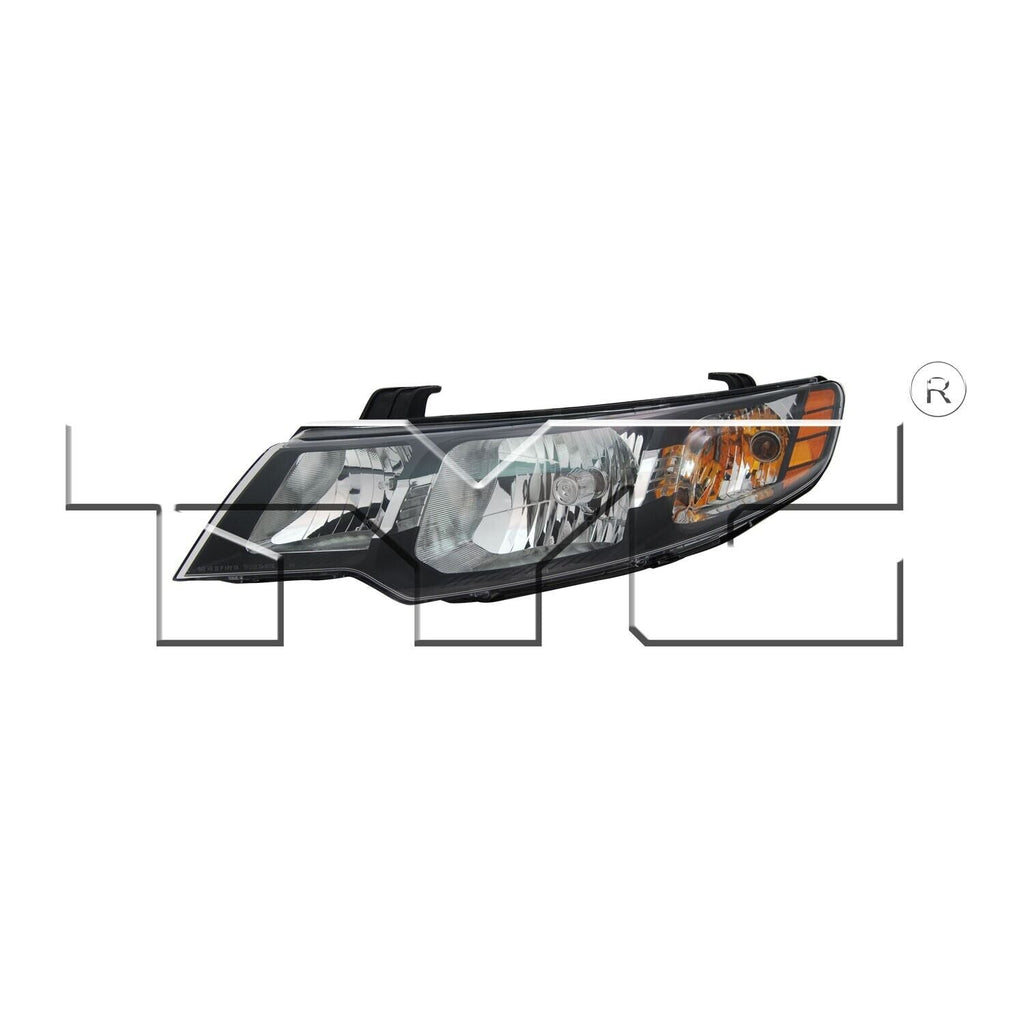 TYC Headlight Assembly for 10-13 Forte 20-9118-00-9