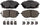 ADVICS AD2065 Disc Brake Pad Set