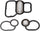 Dorman 917-173 Engine Variable Valve Timing (VVT) Solenoid Gasket Compatible with Select Honda Models