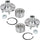 TRQ Wheel Bearing and Hub Front Pair for Matrix Celica Corolla