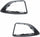 For Ford Fusion 2010 2011 2012 Fog Light Trim Driver and Passenger Side | Pair | Plastic | Black | Outer Moldings | S/SE Model | Replacement for FO1038121, FO1039121 | 615343548937, 615343548913
