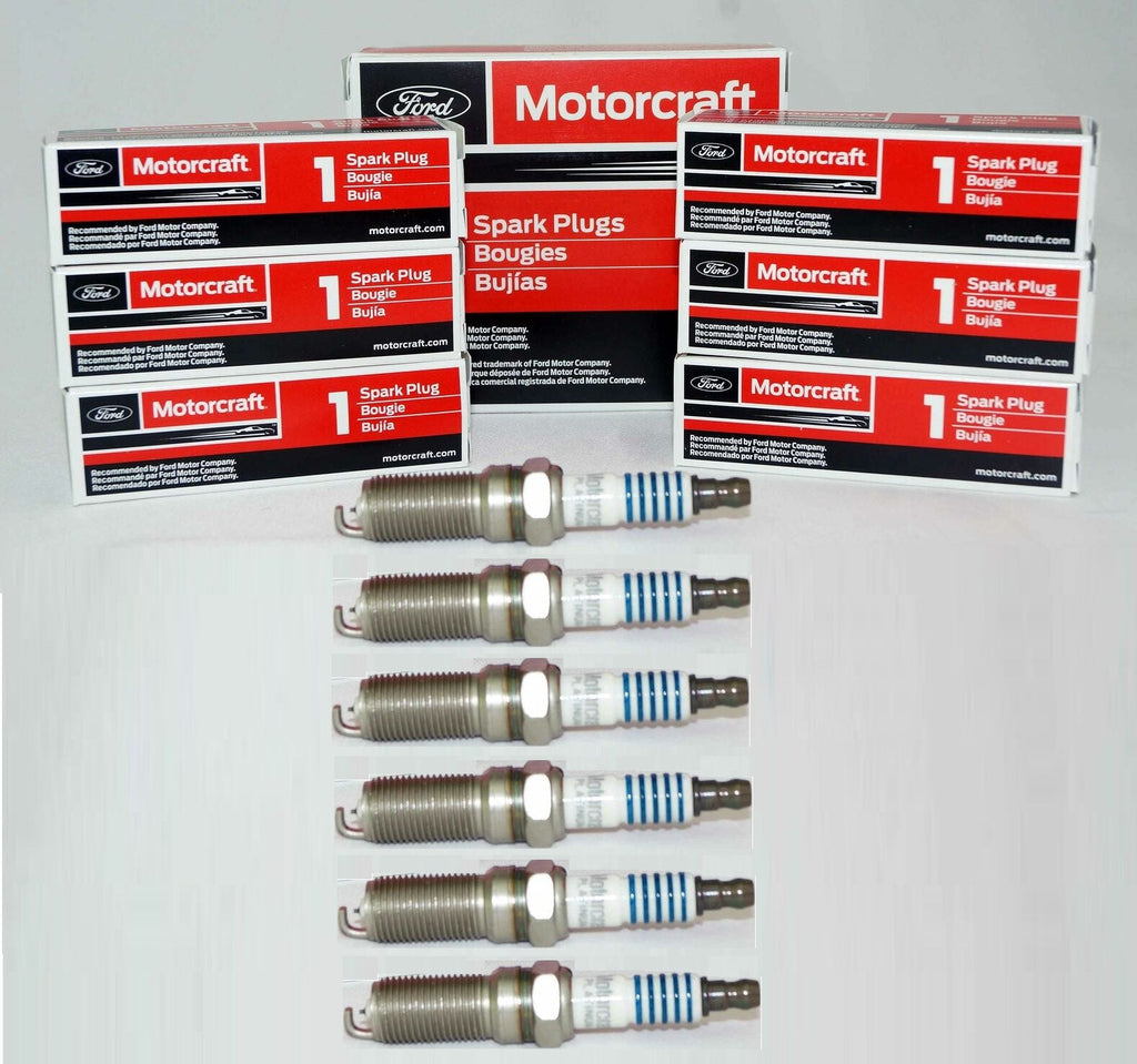 Set of 6 Genuine OEM Motorcraft SP520AX Spark Plug Ford CYFS12F5AX SP550A