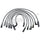 Spark Plug Wire Set for Astro, Blazer, Express 1500, Express 2500+More 924-1362