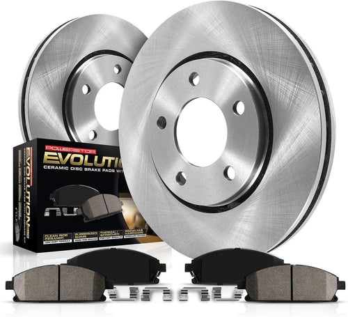 KOE4732 Autospecialty Rear Replacement Brake Kit-Oe Brake Rotors & Ceramic Brake Pads