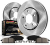 KOE5305 Autospecialty Rear Replacement Brake Kit-Oe Brake Rotors & Ceramic Brake Pads
