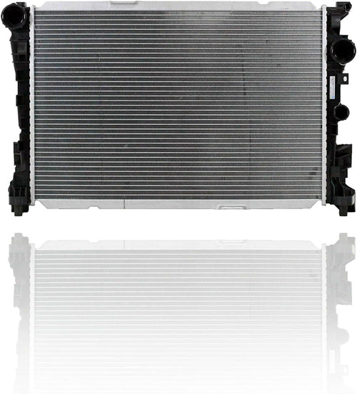 Radiator -  Compatible/Replacement for 13358 12-15 Mercedes-Benz Cls-Class Slk-Class 5.5L C-Class Sedan/Coupe 6.3L, 10-14 E63 Automatic Transmission - Plastic Tank Aluminum Core