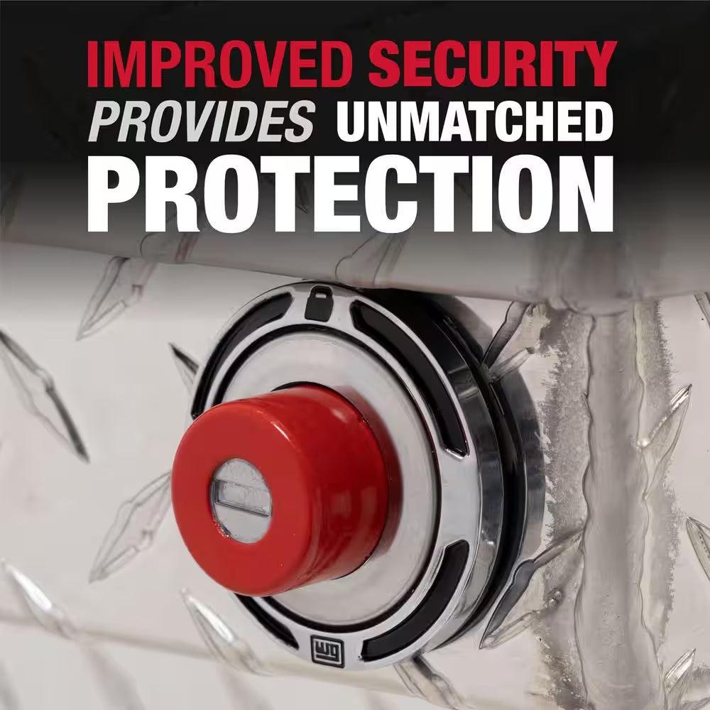 72 In. Gloss Black Steel Full Size Crossbed Truck Tool Box