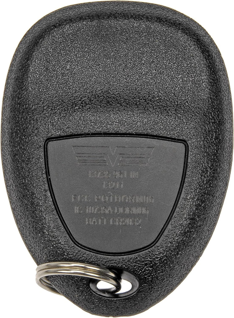Dorman 13735 Keyless Entry Remote 4 Button Compatible with Select Buick / Chevrolet / Pontiac Models (OE FIX)