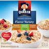 Quaker Instant Oatmeal Variety, 52 ct