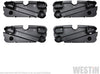 Westin 28-51003 R5 LED Light Kit Black Includes 4 End Caps with Integrated LED Lights and Wiring Harness