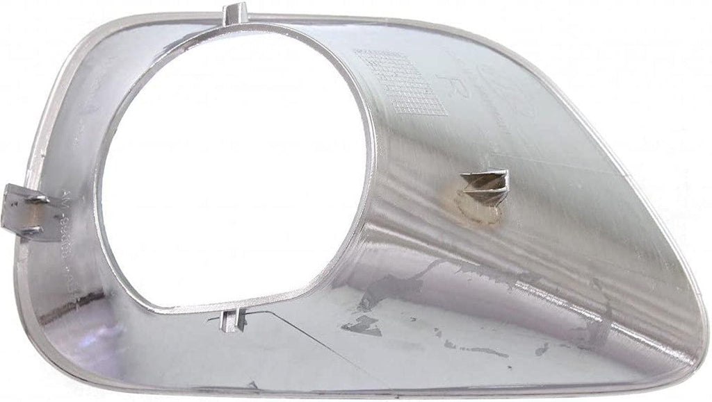 Karparts360 for Jeep Grand-Cherokee 2011 2012 2013 Fog Light Bezel Front Passenger Side | W/Chrome Trim | CH1039146 | 68110962AB