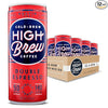 High Brew Coffee, Cold Brew Coffee, Double Espresso, 8 Fl Oz, Ready-To-Drink (Pack of 12)