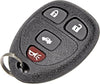Dorman 13735 Keyless Entry Remote 4 Button Compatible with Select Buick / Chevrolet / Pontiac Models (OE FIX)