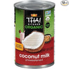 Thai Kitchen Organic Unsweetened Coconut Milk, 13.66 fl oz- pack of 12