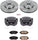 KCOE1077A Autospeciality Replacement Front Caliper Kit- OE Rotors, Ceramic Brake Pads, Calipers