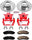 (KC2050) 1-Click Performance Brake Kit with Calipers