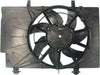 622500 Replacement Cooling Fan Assembly Compatible with Ford Fiesta , Black