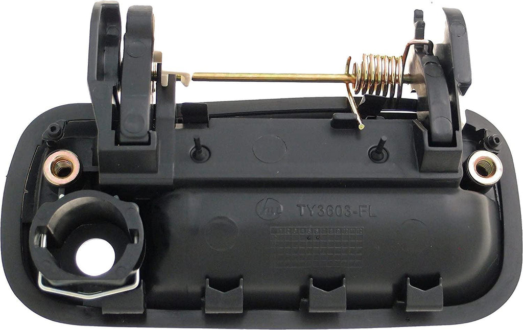 Dorman 83954 Front Driver Side Exterior Door Handle Compatible with Select Toyota Models, Textured Black