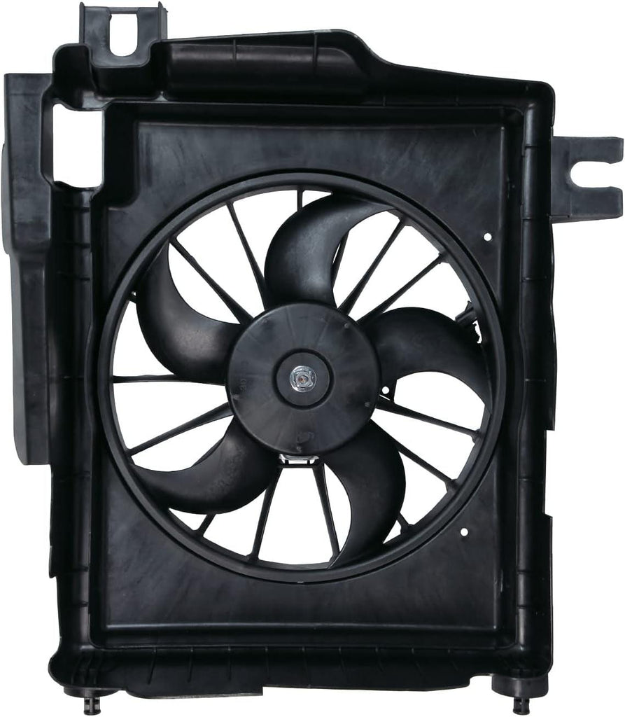610730 Cooling Fan Assembly Compatible with 2002-2008 Dodge Ram Pickup , Black