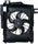 610730 Cooling Fan Assembly Compatible with 2002-2008 Dodge Ram Pickup , Black