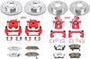 KC2387-26 Front & Rear Z26 Street Warrior Brake Kit Acura Honda