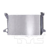 TYC 1451 Compatible with Ford F-Series 2-Row Plastic Aluminum Replacement Radiator