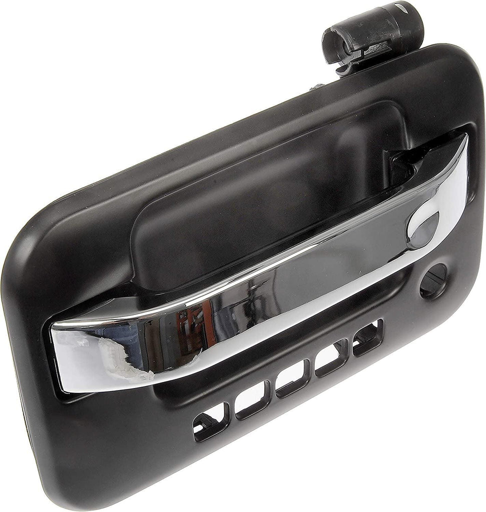 Dorman 80199 Front Driver Side Exterior Door Handle Compatible with Select Ford/Lincoln Models, Black and Chrome