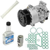 A/C Compressor Kit - Compatible with 2007-2009 Toyota Camry 2.4L 4-Cylinder 2AZ-FE MFI Electronic GAS