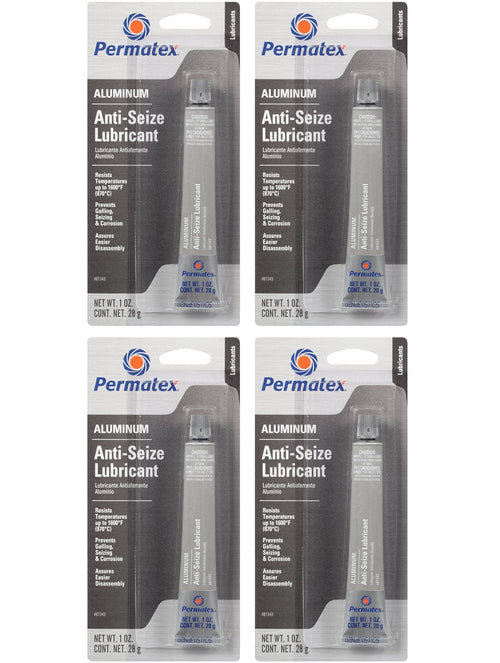 Permatex 81343 Anti-Seize Efhba Lubricant, 1 Ounce Tube (4 Pack)