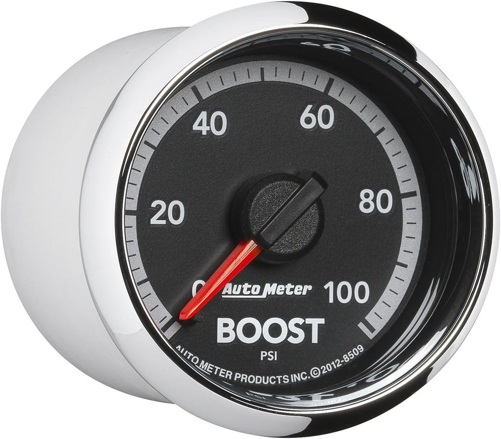8509 Factory Match 2-1/16" Mechanical Boost Gauge (0-100 PSI, 52.4Mm)