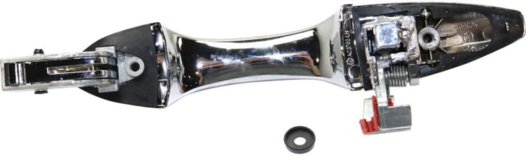 for Acura MDX Exterior Door Handle Front, Driver Side Chrome (2007-2013) | with Key Hole | Trim: All Submodels | AC1310107 | 72180STXA02