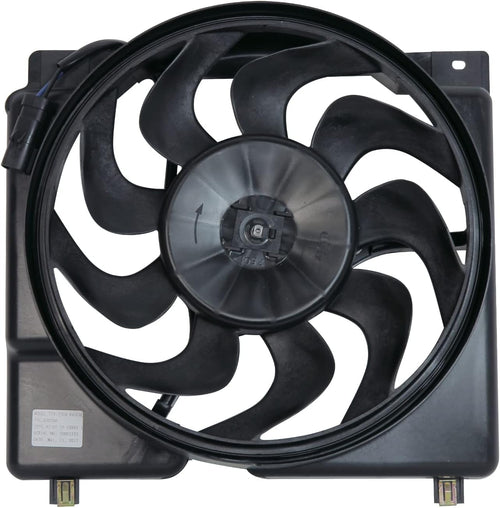 620560 Cooling Fan Assembly Compatible with 1997-2001 Jeep Cherokee , Black