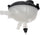 Dorman 603-257 Front Engine Coolant Reservoir Compatible with Select Mercedes-Benz Models