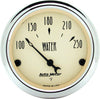 1837 Antique Beige Water Temperature Gauge