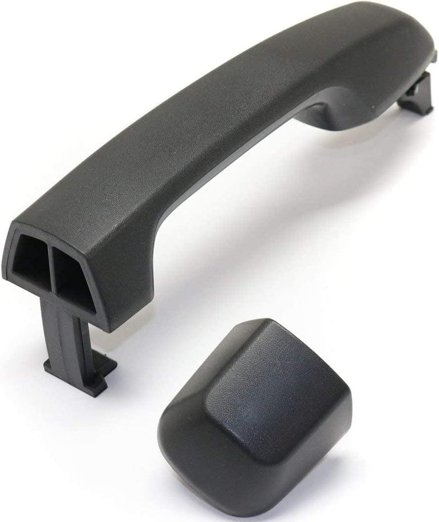 Aftermarket Rear Door Handle Compatible with 2010-2018 Toyota 4Runner/Lexus GX460 outside Textured Black Plas and Sensor Passenger and Driver Side