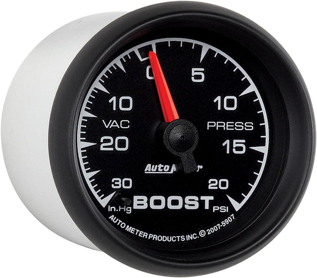 5907 ES 2-1/16" 30 In. Hg/20 PSI Mechanical Vacuum/Boost Gauge