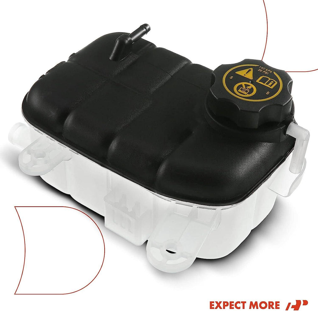 A-Premium Engine Coolant Overflow Recovery Reservoir Tank [With Cap & Sensor] Compatible with Buick Encore 2013-2019 [1.4L] & Chevrolet Trax 2013-2019 [1.4L 1.8L ], Replace# 95269001, 95380033