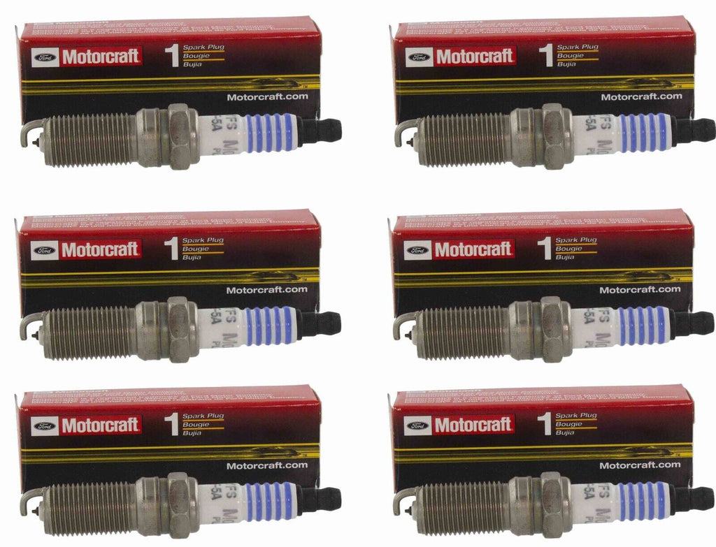 6 Spark Plugs Genuine FORD MOTORCRAFT SP520A OEM CYFS12F5 Platinum 3.5 3.7 V6