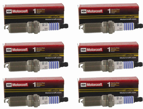 6 Spark Plugs Genuine FORD MOTORCRAFT SP520A OEM CYFS12F5 Platinum 3.5 3.7 V6