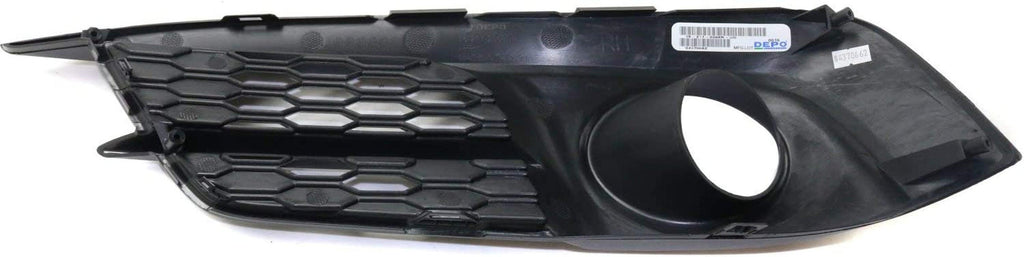 Fog Lamp Molding Compatible with 2016-2018 Honda Civic Side Garnish Coupe/Sedan Passenger and Driver Side