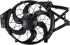 620650 Cooling Fan Assembly Compatible with 2001-2004 Ford Mustang , Black