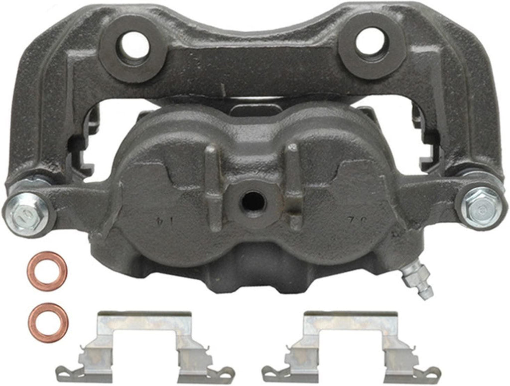 Gold 18FR1851 Front Passenger Side Disc Brake Caliper Assembly (Friction Ready Non-Coated), Remanufactured