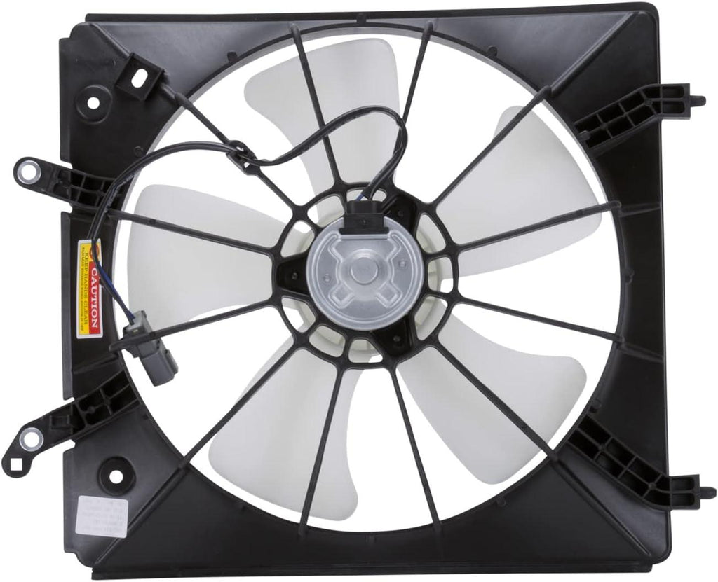 600710 Cooling Fan Assembly Compatible with 1998-2002 Honda Accord , Black